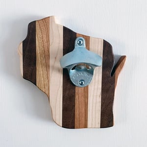 Wisconsin magnetic bottle opener 2