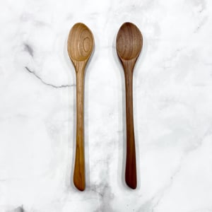 Long handled cooking spoon