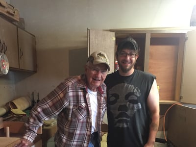 Nick and his grandpa