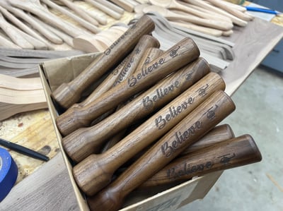 Custom engraving example